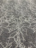 Heavy Sequin Embroidered Irregular Mesh Fabric — fabric photo 6