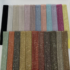 Plaid Rope Foam Bead Sequin Embroidery Fabric — fabric photo 3