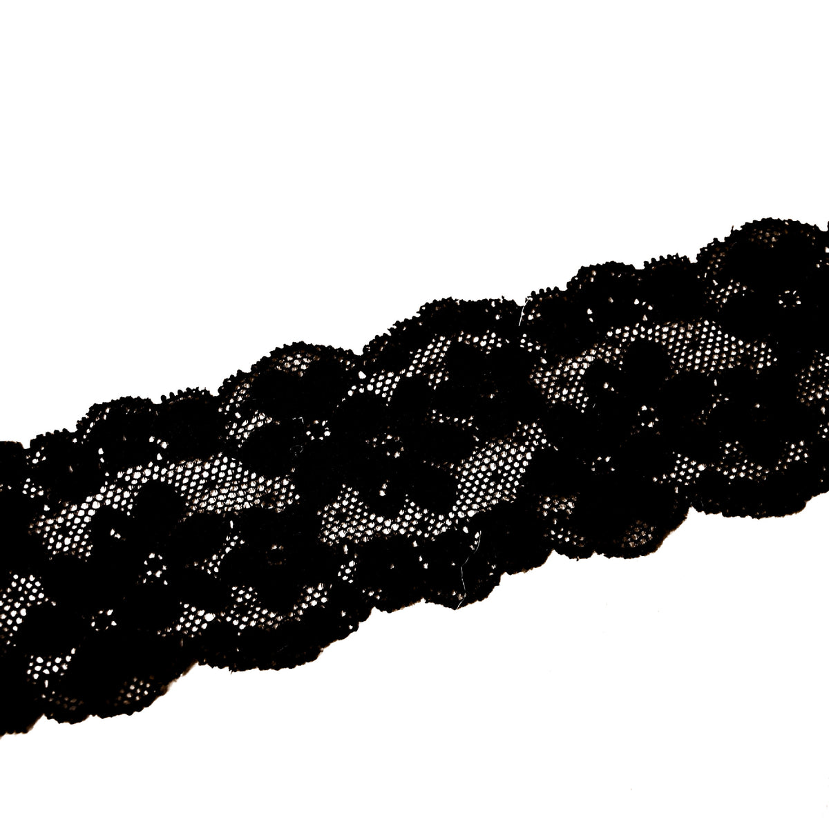 Double-Scallop Textured Lace Trim 6 cm — fabric photo 4