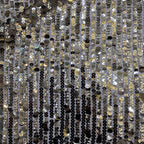 Stretch Sequin Embroidered Stretch Mesh Fabric – Design 12191 — fabric photo 5