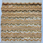 Mixed-Size Sequin Embroidery Dress Fabric — fabric photo 2