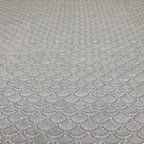 Sequin & Silver-Thread Embroidered Bridal Fabric – Design 09951 — fabric photo 4