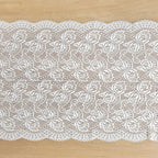 Wide Stretch Lace Trim 40 cm — fabric photo 5