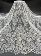 Ornamental Foam Bead & 3/5mm Sequin Fabric