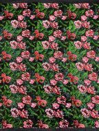 Multicolor Sequin Embroidered Chiffon Fabric — fabric photo 5
