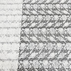 Allover Embroidered Water-Soluble Guipure Lace Fabric