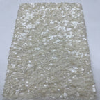 Heavy 5/7/9 mm Sequin Embroidered Bridal Fabric — fabric photo 3
