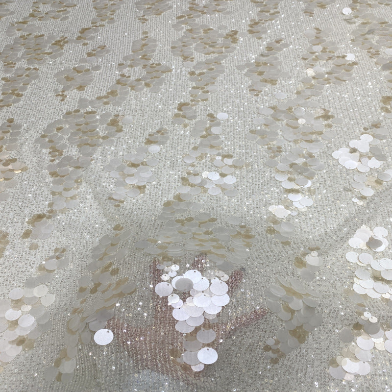 Multisize 3–18mm Sequin Embroidery Fabric — fabric photo 4