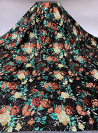 Rose Petal Sequin Embroidery Fabric for Evening Dresses — fabric photo 6