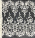 Bugle & Foam Bead Sequin Wedding Fabric — fabric photo 6