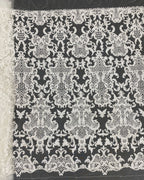 Bead & Sequin Embroidered Fabric for Gowns — fabric photo 6