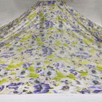 Printed Floral 3mm Sequin Stretch Mesh Fabric — fabric photo 5