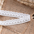 Geometric Cut-Edge Lace Trim 2.1 cm — fabric photo 5