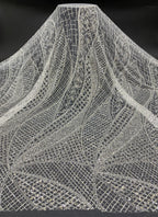 Dense Bugle & Foam Bead Sequin Fabric — fabric photo 6