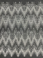 Sequin & Bugle-Bead Embroidered Bridal Fabric – Design 16063 — fabric photo 6