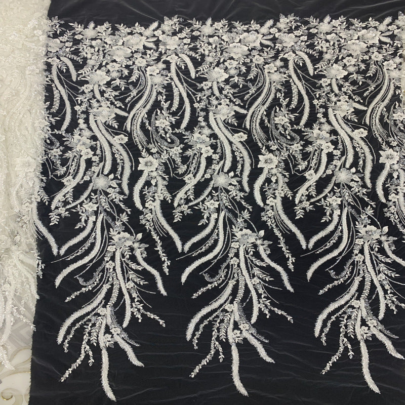 Botanical Bead Embroidery with 2/4 mm Sequins
