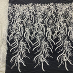 Botanical Bead Embroidery with 2/4 mm Sequins