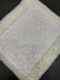 Crystal-Look Sequin Embroidered Bridal Fabric — fabric photo 6