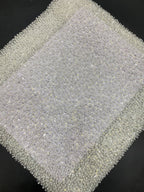 Crystal-Look Sequin Embroidered Bridal Fabric — fabric photo 6