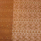 Embroidered Water-Soluble Guipure Lace Fabric – Design 04383