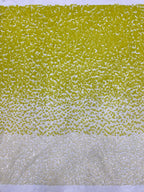 9/12 mm Sequin Embroidered Bridal Fabric — fabric photo 4