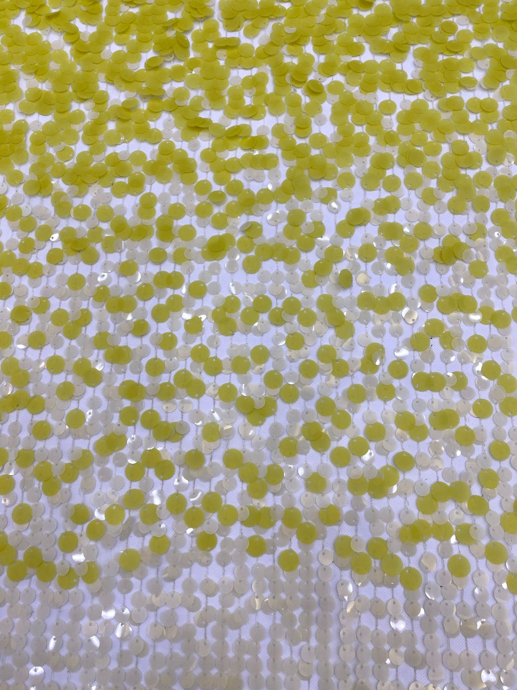 9/12 mm Sequin Embroidered Bridal Fabric — fabric photo 3