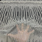 3/5 mm Sequin & Bugle-Bead Embroidered Bridal Fabric — fabric photo 2