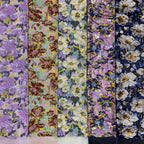 Heavy 2/3/4 mm Layered Sequin Embroidered Bridal Fabric – Design 30303