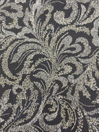 2/4 mm Sequin Embroidered Bridal Fabric – Design 16191 — fabric photo 5