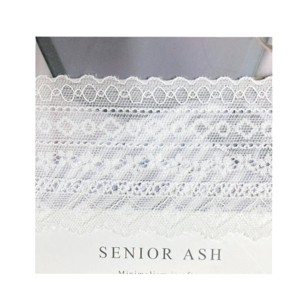 Ruffled Stretch Lace Trim — fabric photo 4