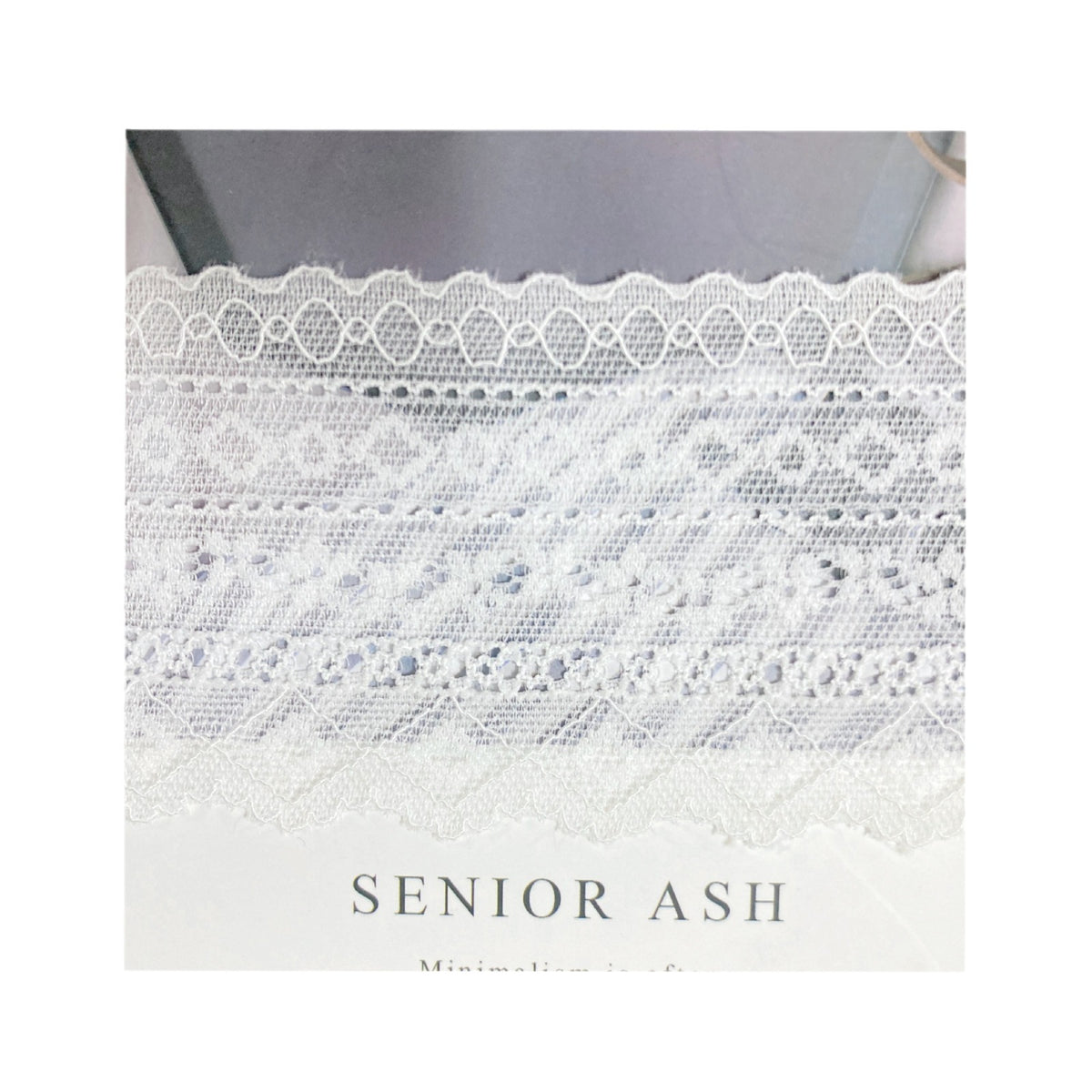 Ruffled Stretch Lace Trim — fabric photo 4