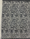 Tree Motif Foam Bead Sequin Bridal Fabric — fabric photo 6