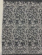 Tree Motif Foam Bead Sequin Bridal Fabric — fabric photo 6