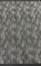 Bead and Foam Bead Embroidered Mesh Fabric — fabric photo 6