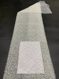 Bubble-Bead Embroidered Bridal Fabric — fabric photo 6