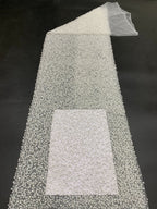 Bubble-Bead Embroidered Bridal Fabric — fabric photo 6