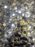 Mesh with 5/18mm Sequin Embroidery — fabric photo 6