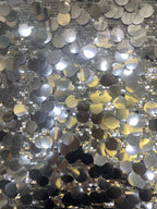 Mesh with 5/18mm Sequin Embroidery — fabric photo 6