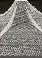 Bead & 3mm Sequin Embroidered Bridal Lace