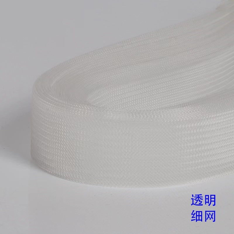 Multicolor Fishbone Elastic Mesh - Stretch for Dance Costumes & Linings