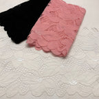 Leaf Double-Scallop Nylon Lace Trim 18 cm — fabric photo 4