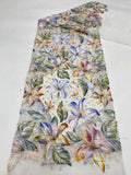 Ethnic Print Bead Sequin Embroidered Fabric — fabric photo 6