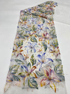 Ethnic Print Bead Sequin Embroidered Fabric — fabric photo 6