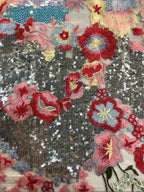 Embroidered Tulle Mesh Fabric – Design 35871 — fabric photo 3