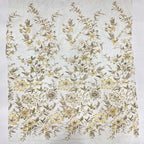 Printed Bead Sequin Embroidery Fabric for Dresses — fabric photo 4