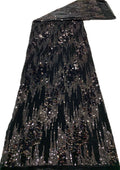 Velvet Base 3/7mm Sequin Fabric — fabric photo 6