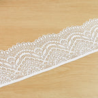 Single-Scallop Picot-Edge Stretch Nylon Lace Trim 8.8 cm — fabric photo 5