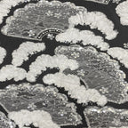 Ribbon Foam Bead Sequin Embroidered Fabric — fabric photo 2