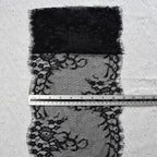 Ruffled Stretch Lace Trim 23.5 cm