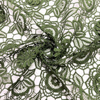 3D Embroidered Guipure Lace Fabric – Design 53567 — fabric photo 2